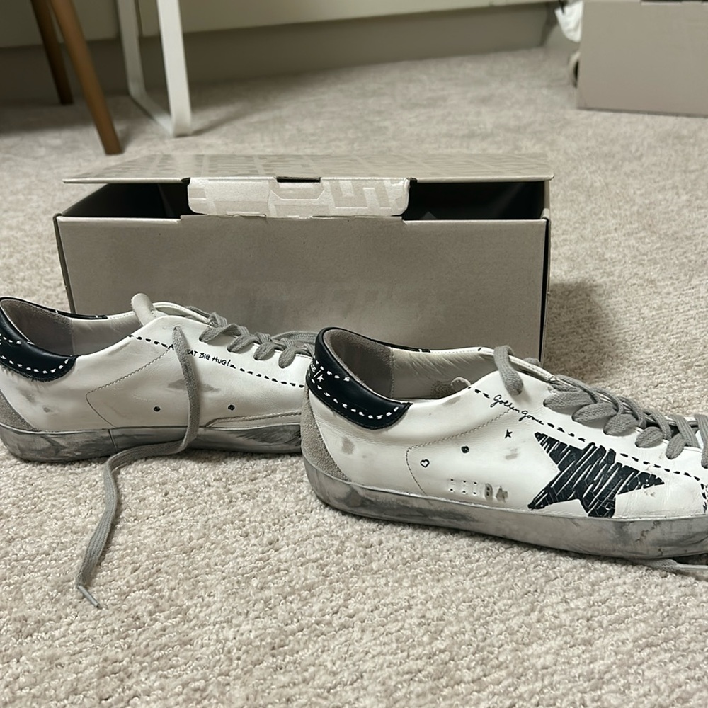 Men’s super-star Golden Goose sneakers
